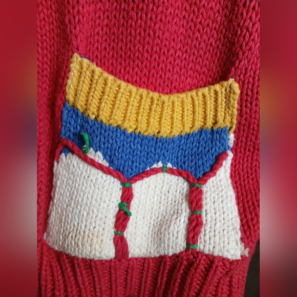 Radishes‎ & Roses Festive Red Cardigan - Picture 8 of 15